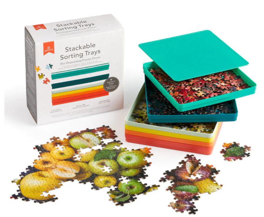 Puzzle Sorting Tray Set
