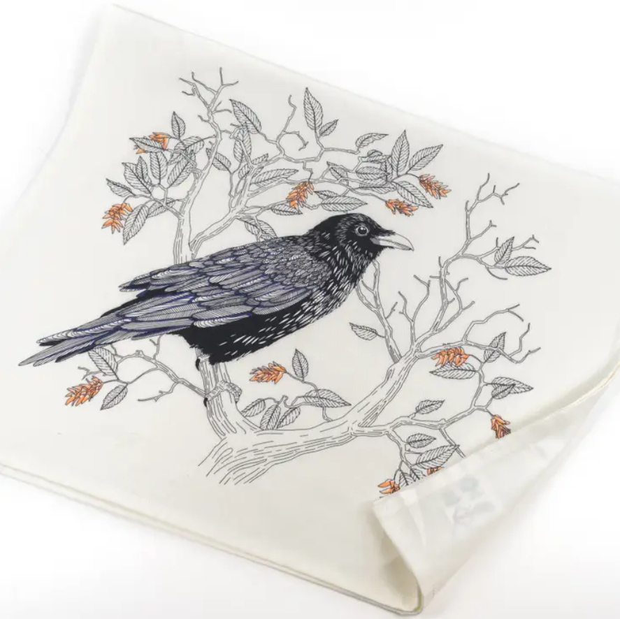 Raven Tea Towel