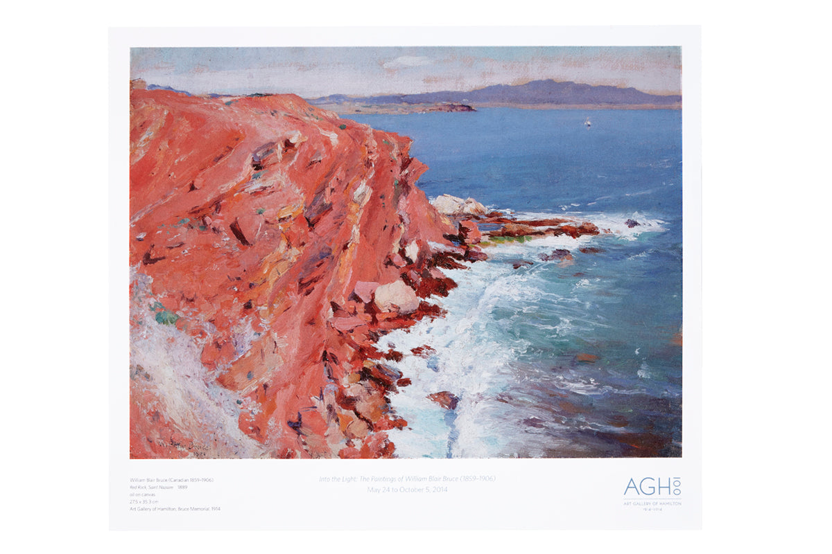 Red Rock Poster