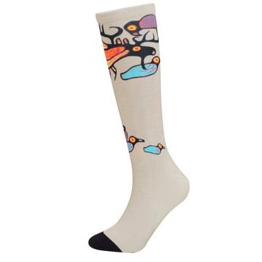 Morrisseau Moose Harmony Art Socks