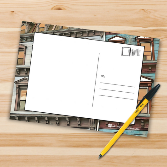 Hamilton Window Postcard