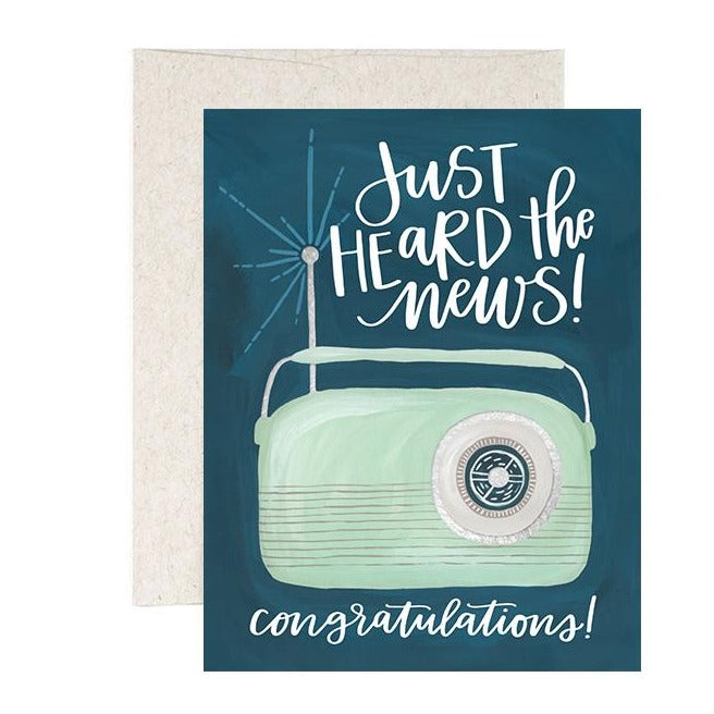 Congrats Radio Card