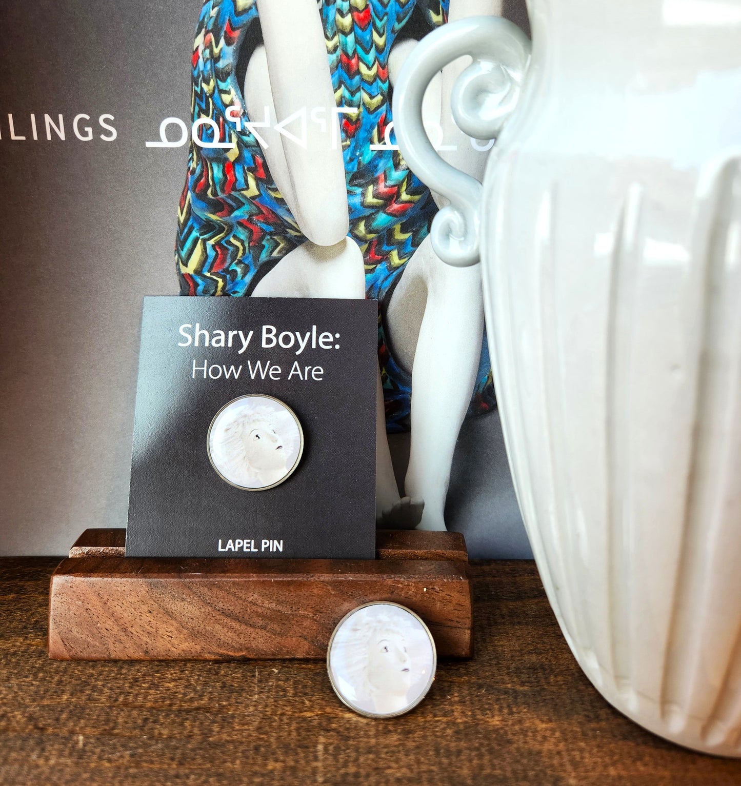 White Elephant Pin Half-Spin