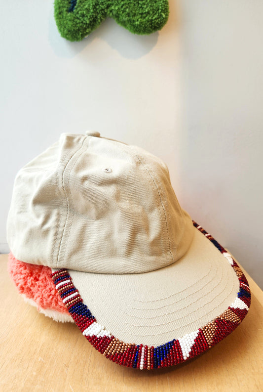 Beaded Baseball Cap