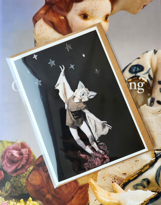 Bat Dance Giclee Art Card