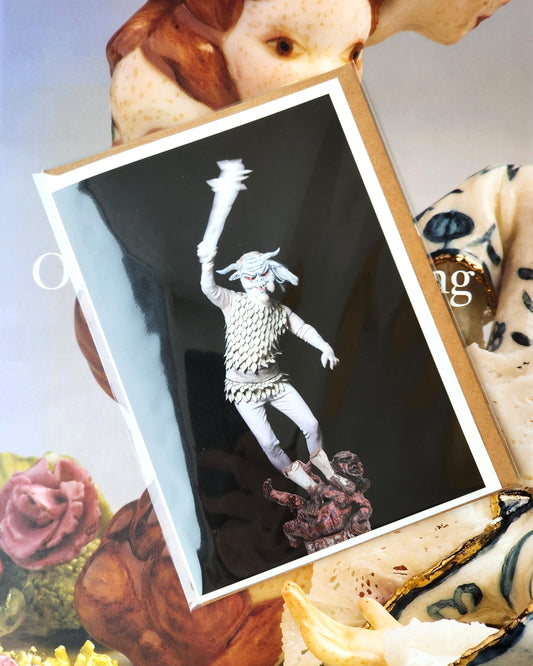 Trampled Devil Giclee Art Card