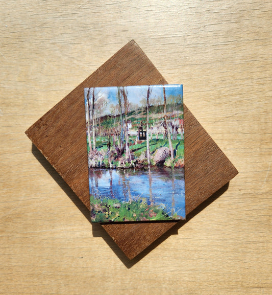 River at Giverny Magnet