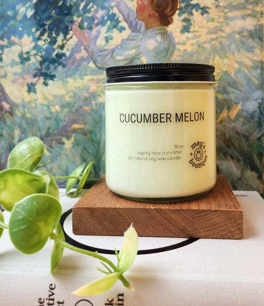 Cucumber Melon 16oz Candle