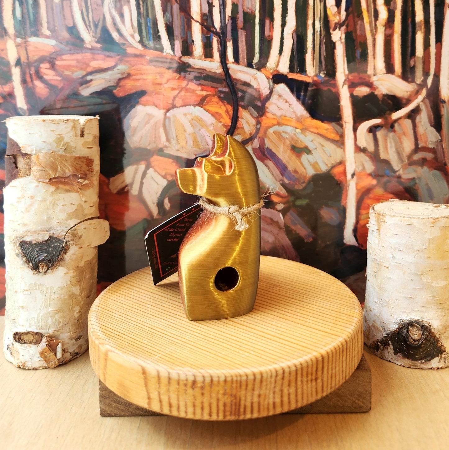 Teyo Hill 3D Printed Animal Carvings