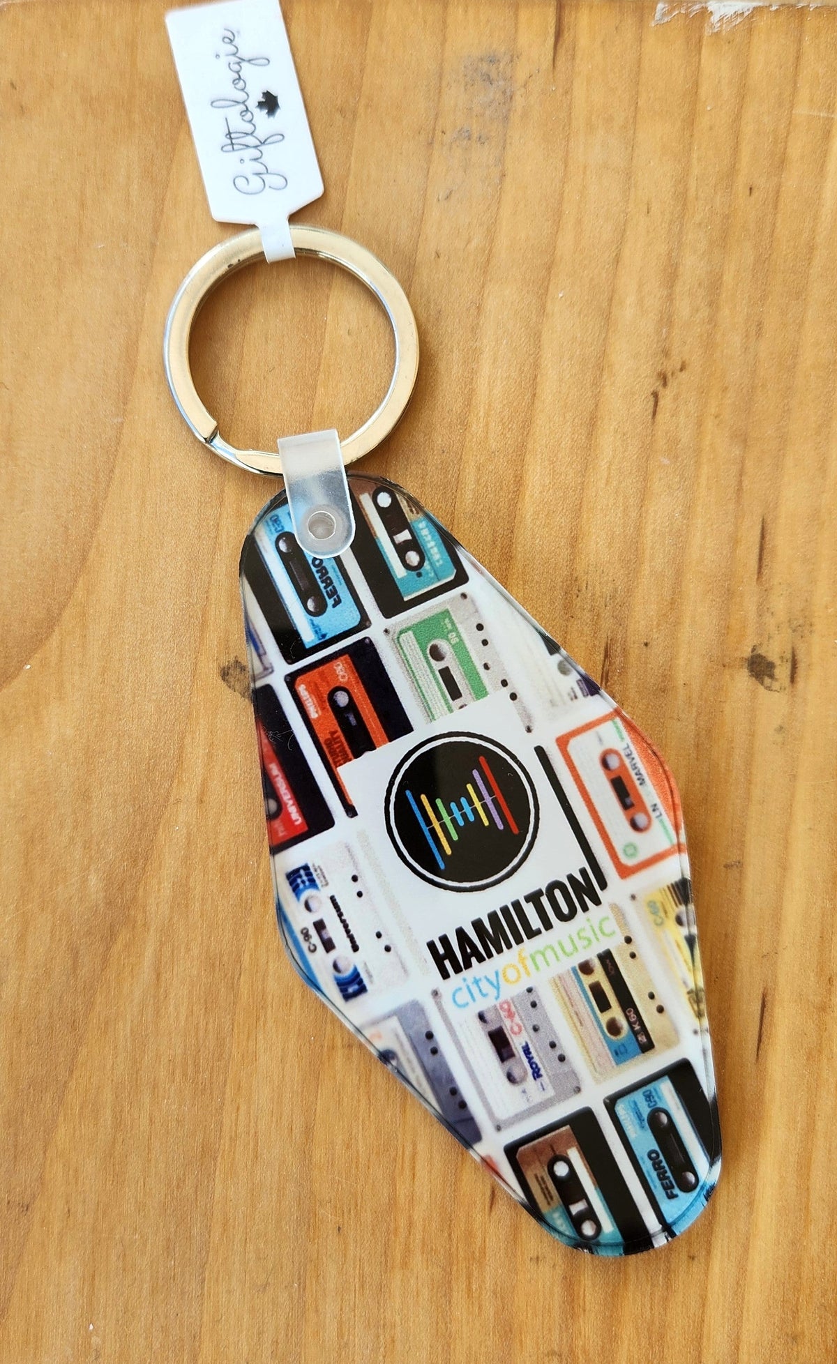 Hamilton Retro Hotel Keytag