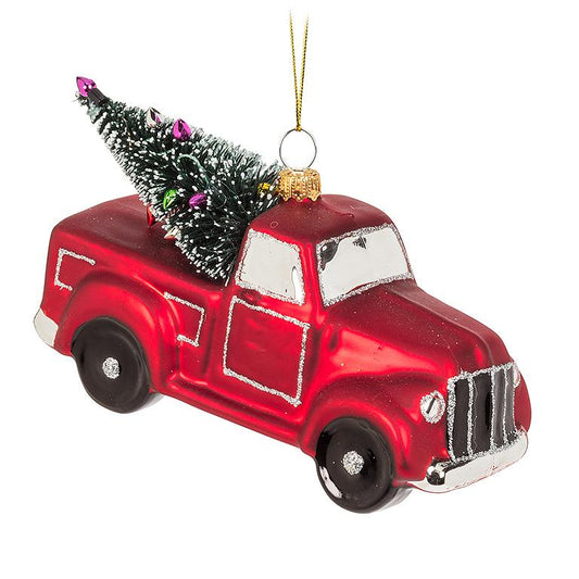 Truck w/Tree Ornament