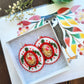 Beaded Turtle Earrings