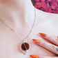 Dolly Necklace Plum