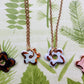 Flat Flower Necklace
