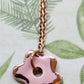 Flat Flower Necklace