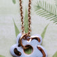 Flat Flower Necklace