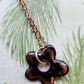 Flat Flower Necklace