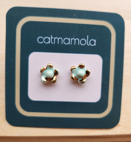 Tiny Flower Studs