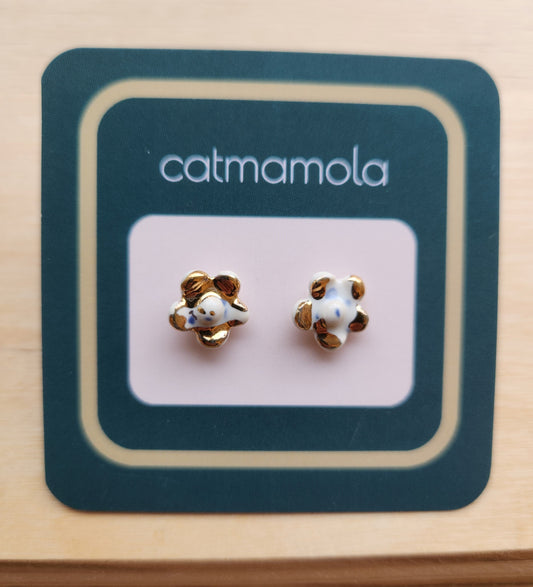 Tiny Flower Studs