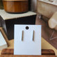 Silver Skinny Bar Earring