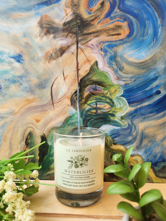 Waterlilies Candle