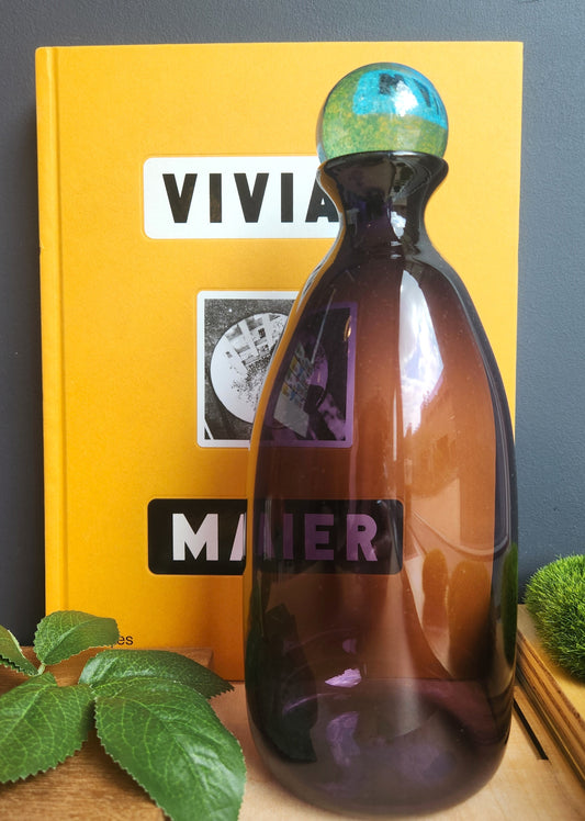 Violet Aqua Decanter