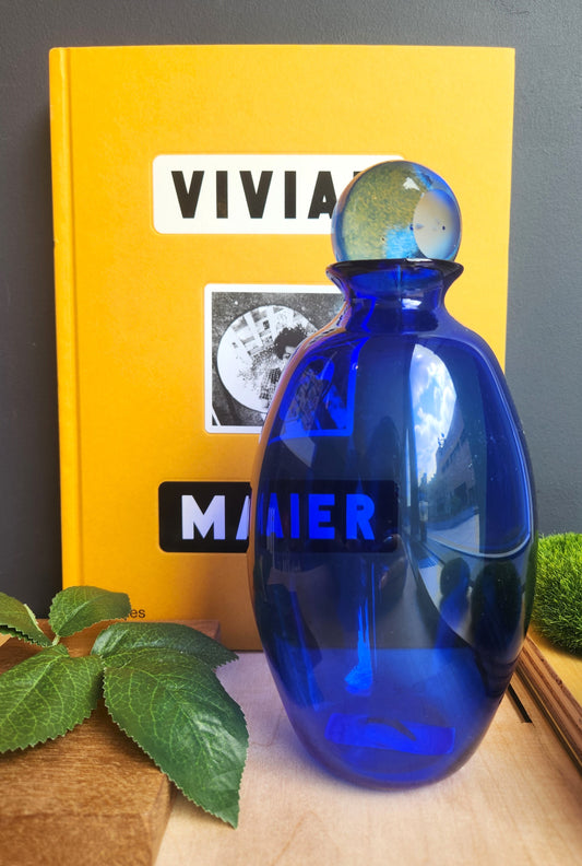Cobalt Blue Decanter