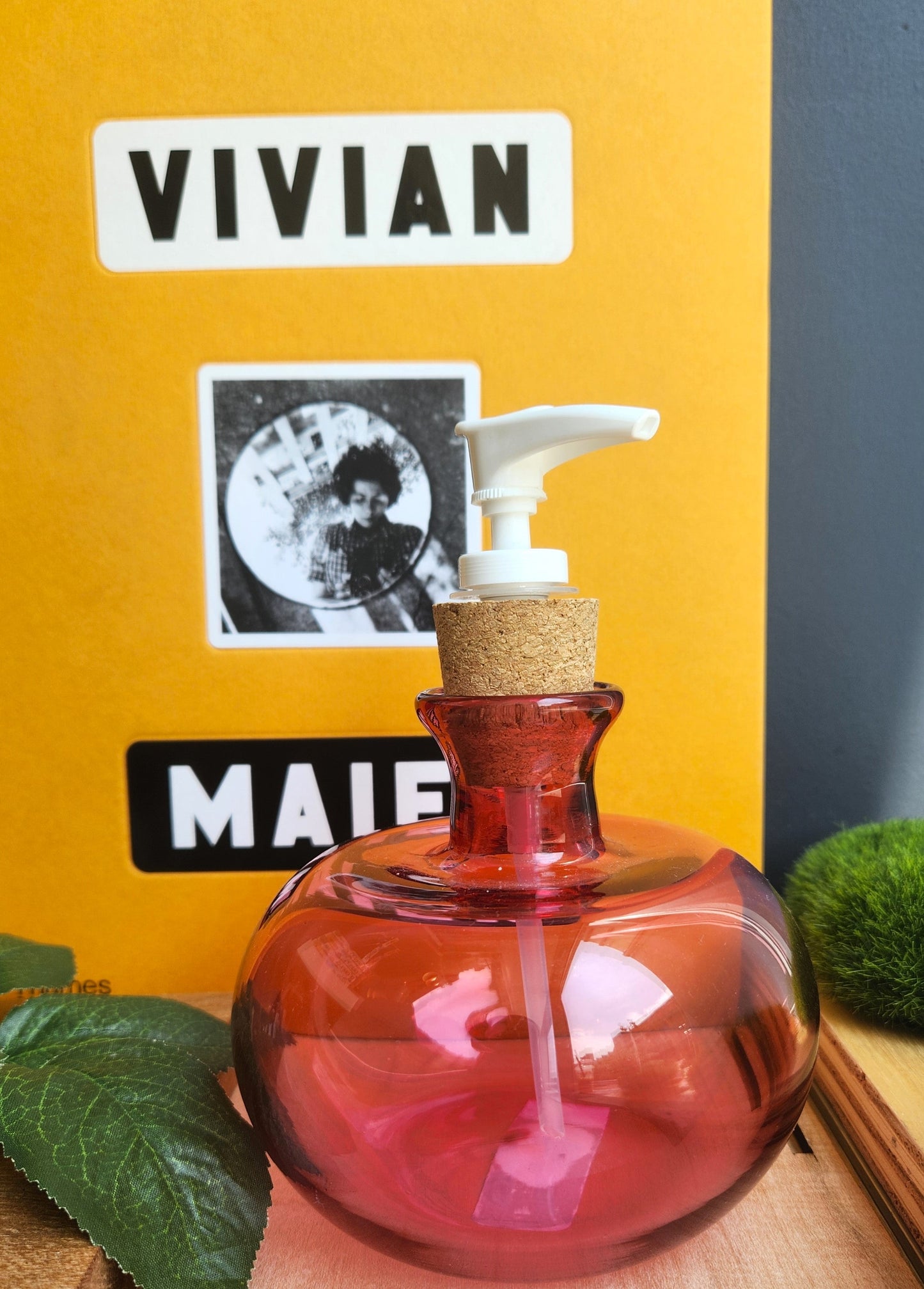 Glass Soap Bottle