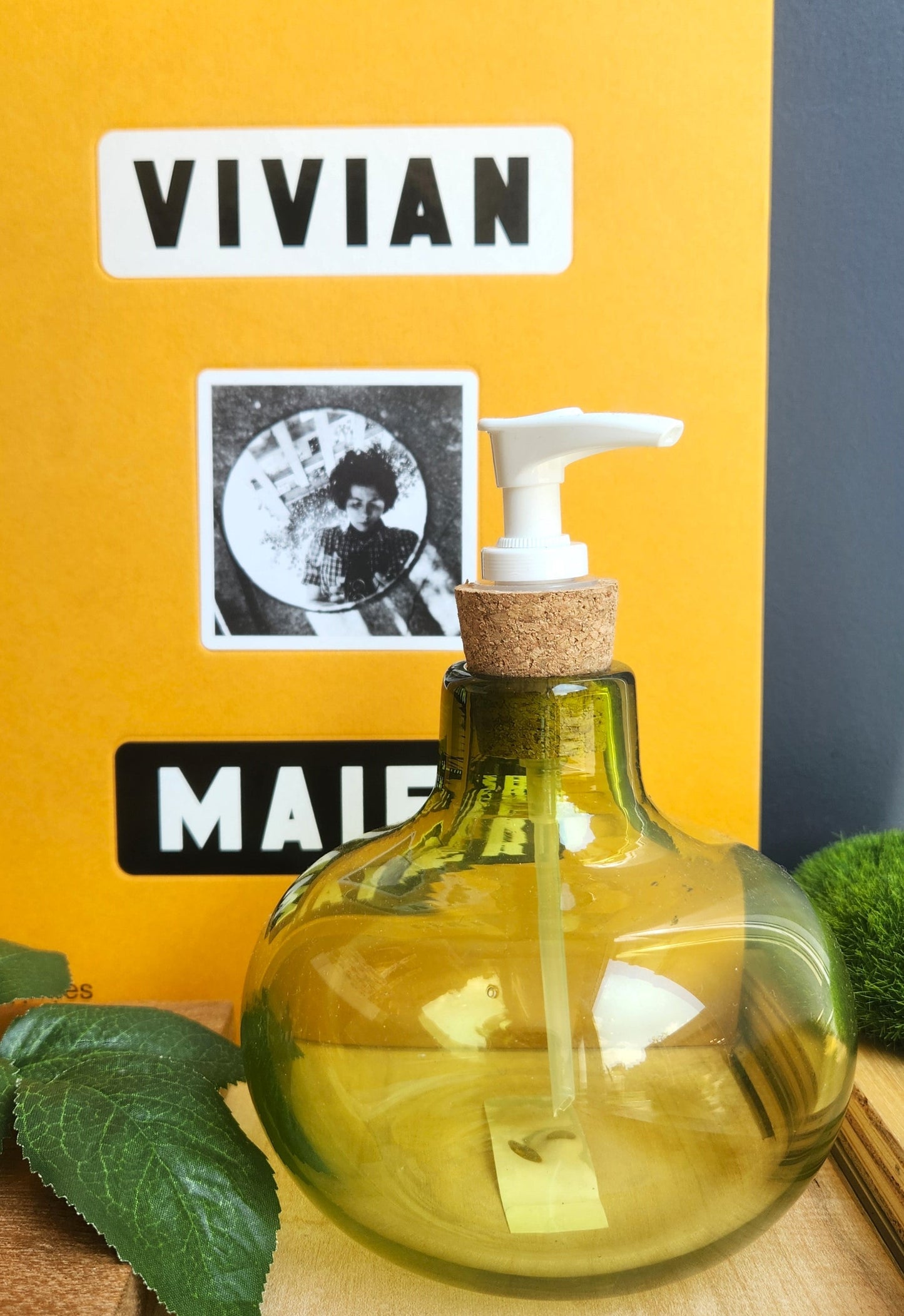 Glass Soap Bottle
