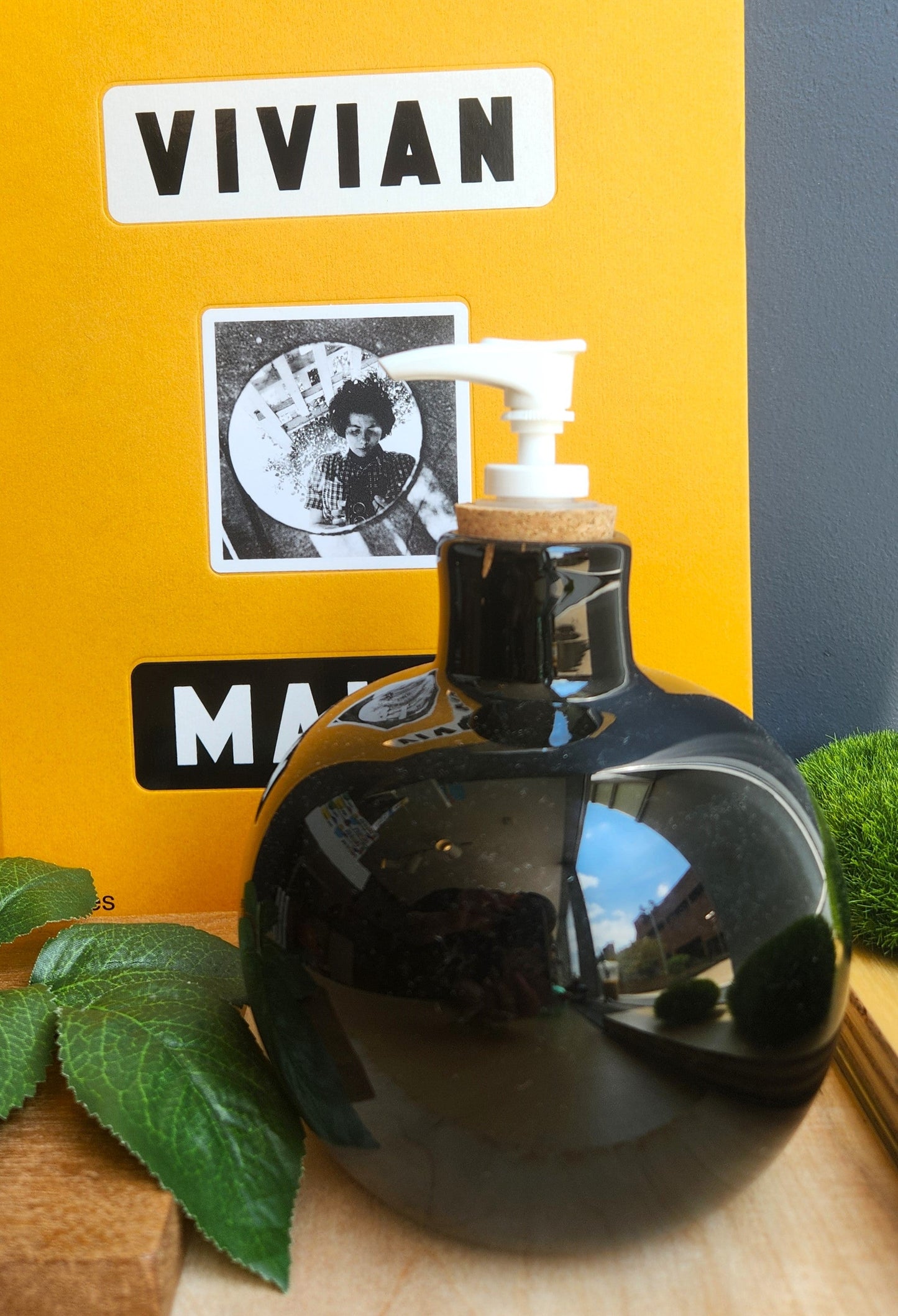 Glass Soap Bottle