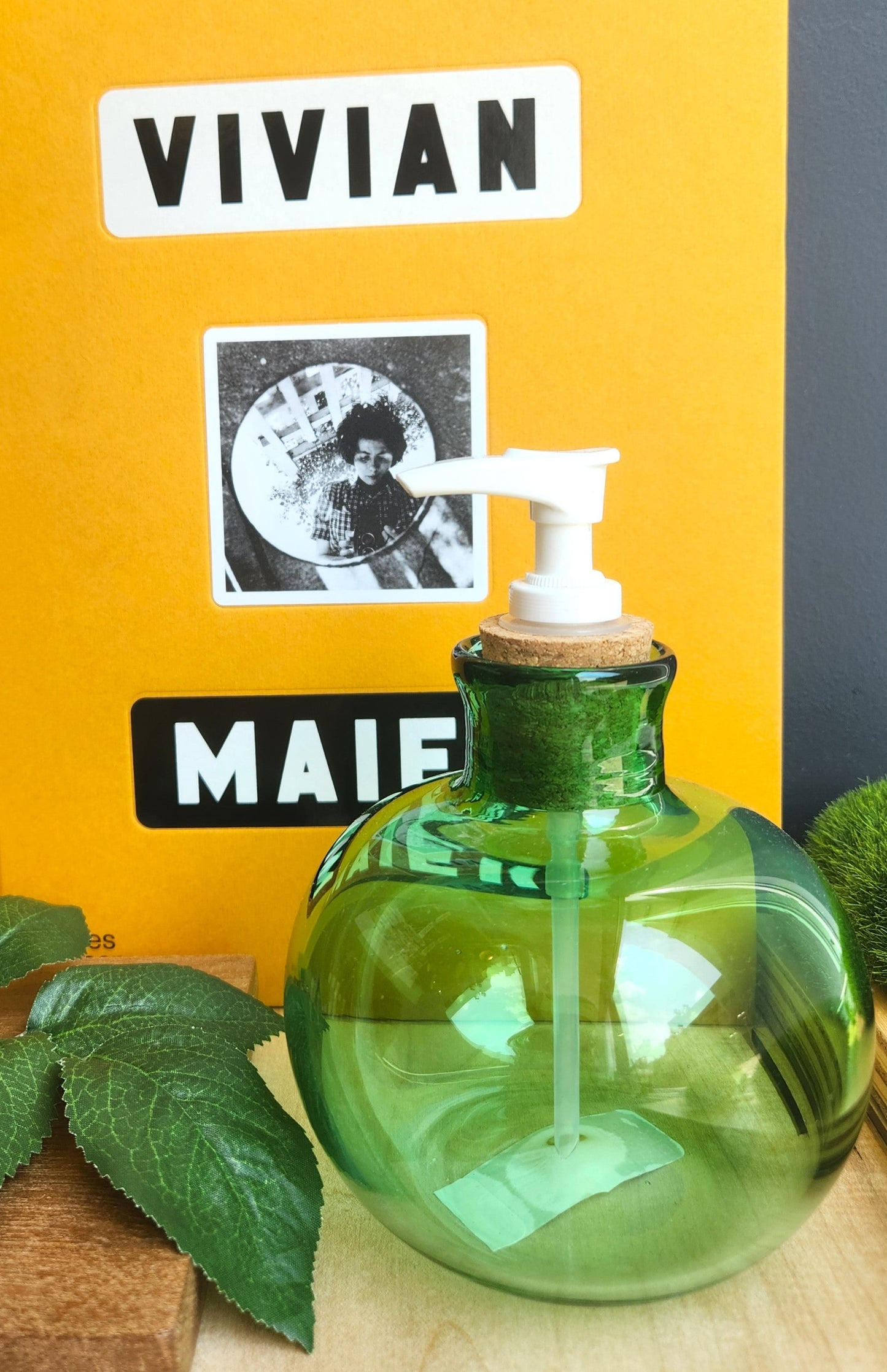 Glass Soap Bottle