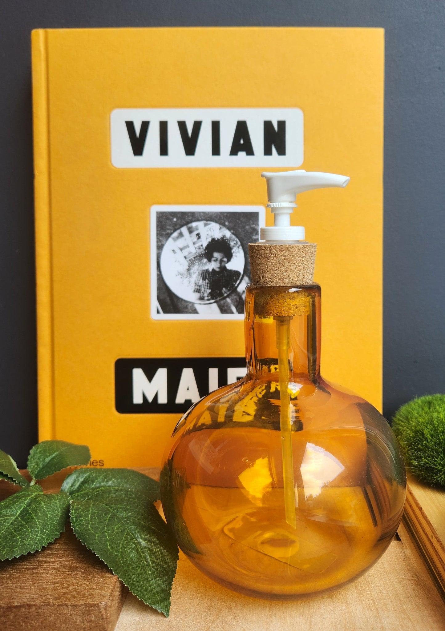 Glass Soap Bottle
