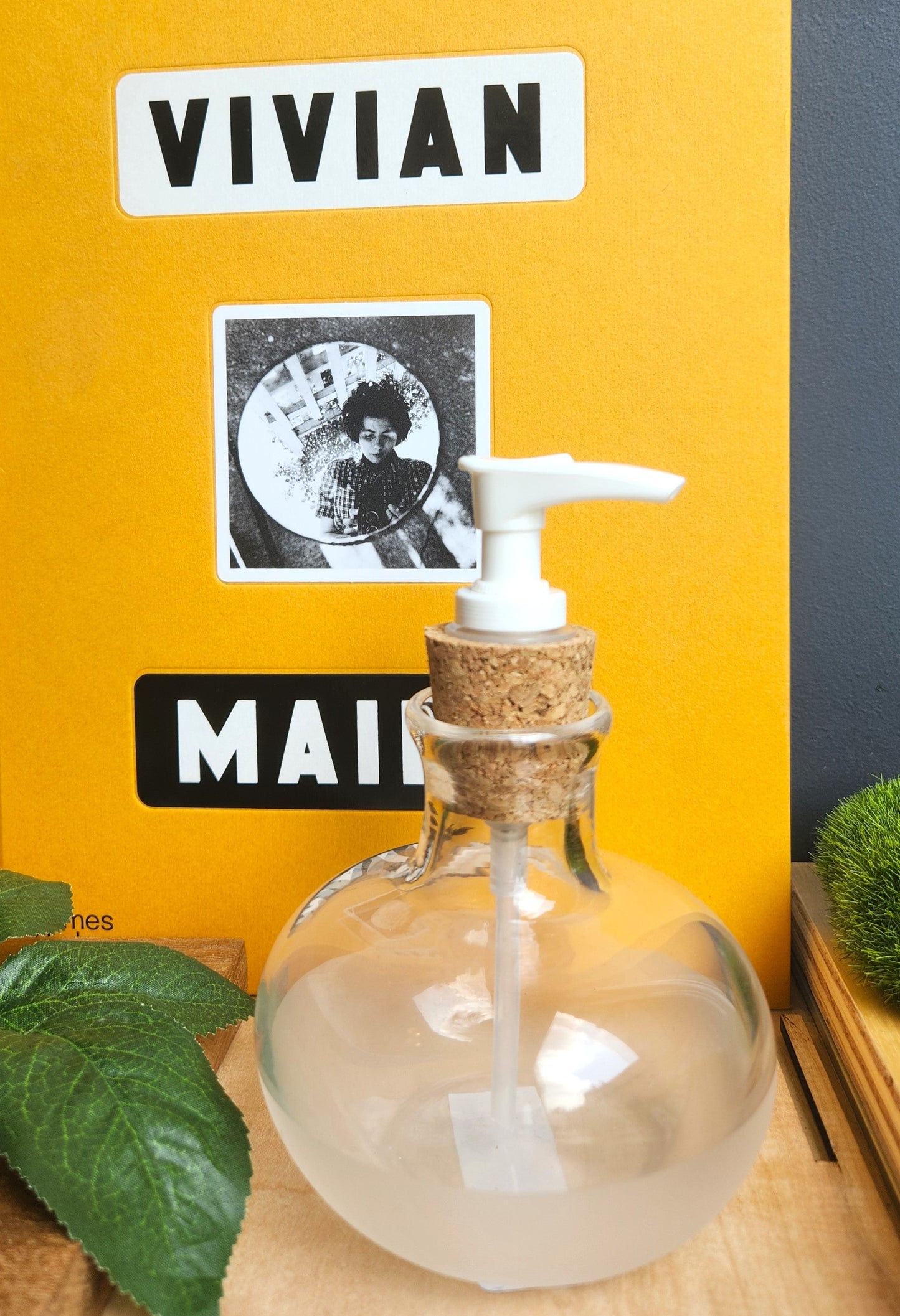 Glass Soap Bottle