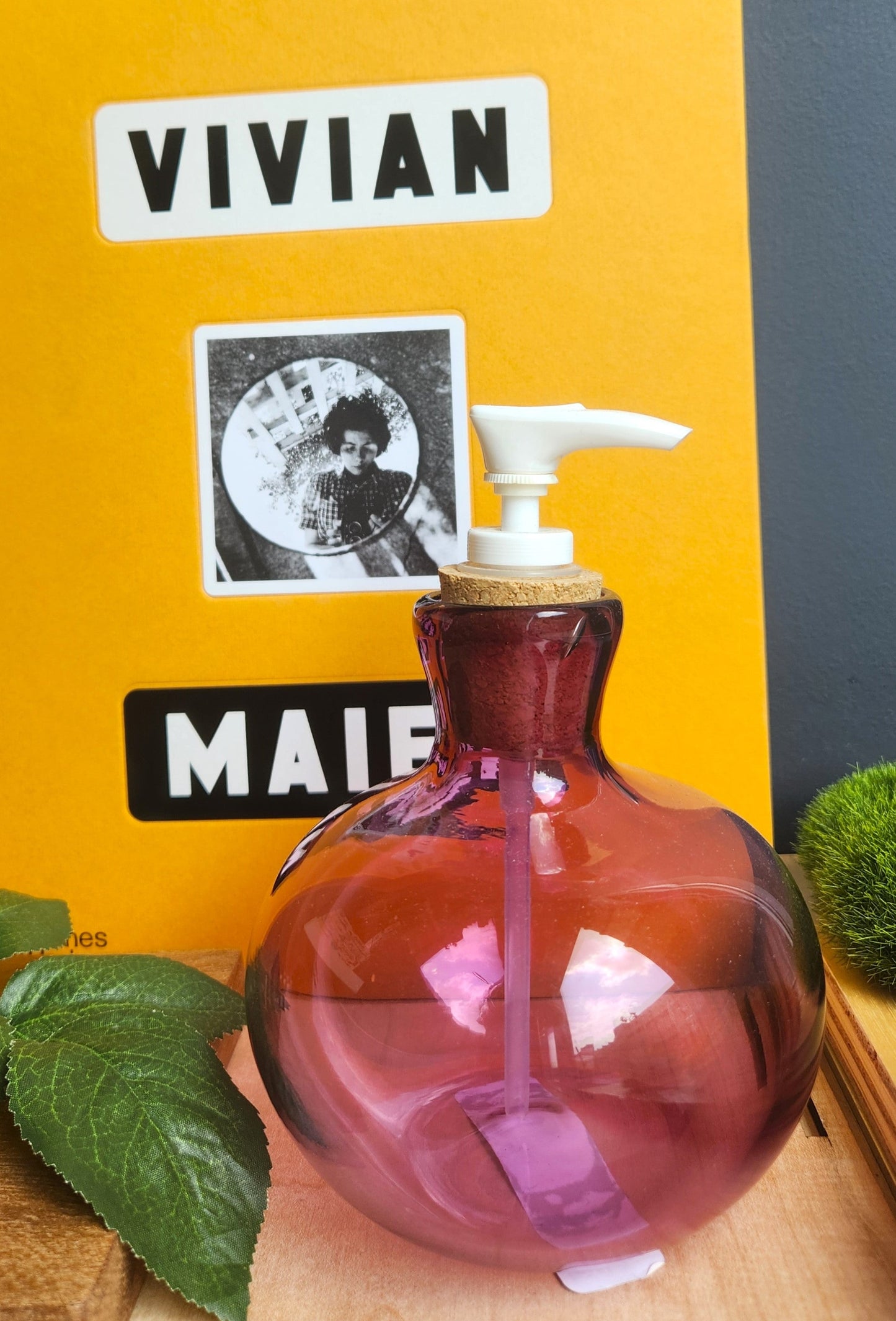 Glass Soap Bottle