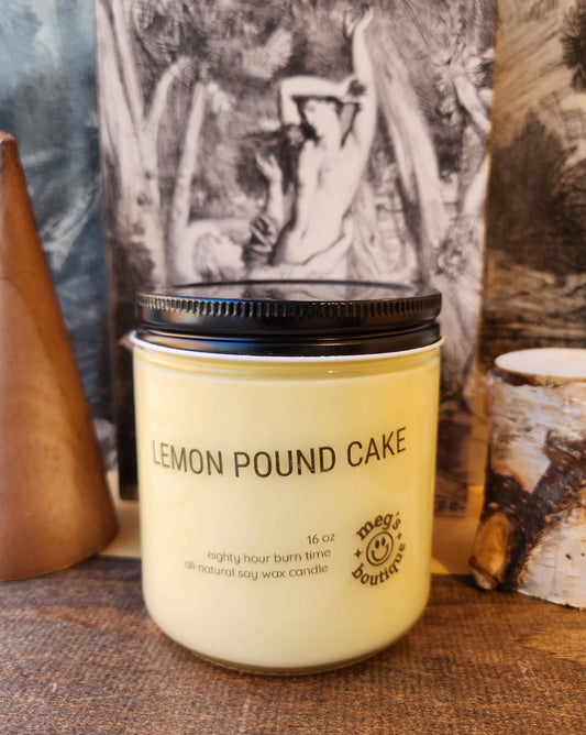 Lemon Pound Cake 16oz Candle