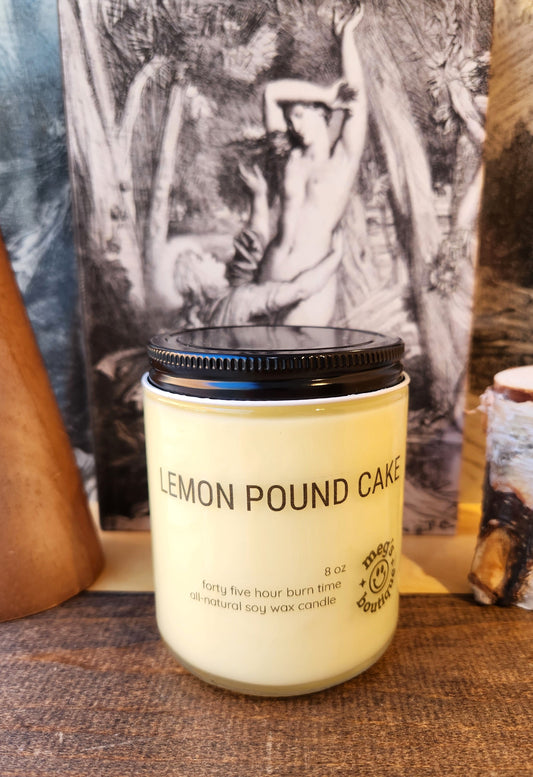 Lemon Pound Cake 8oz Candle