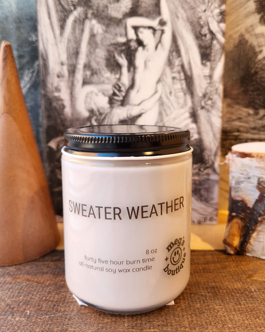 Sweater Weather 8oz Candle