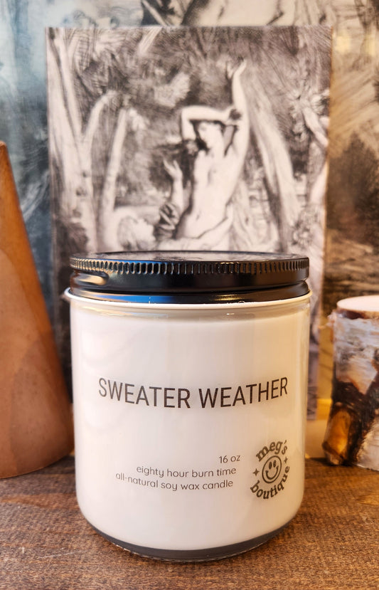 Sweater Weather 16oz Candle