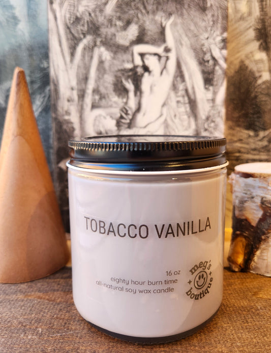 Tobacco Vanilla 16oz Candle