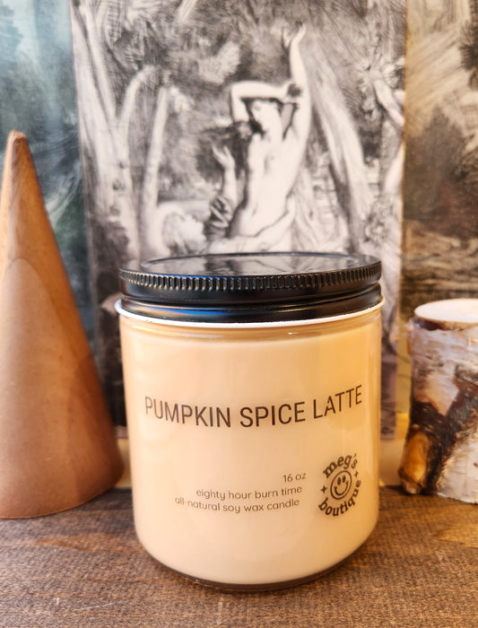 Pumpkin Spice Latte 16oz Candle