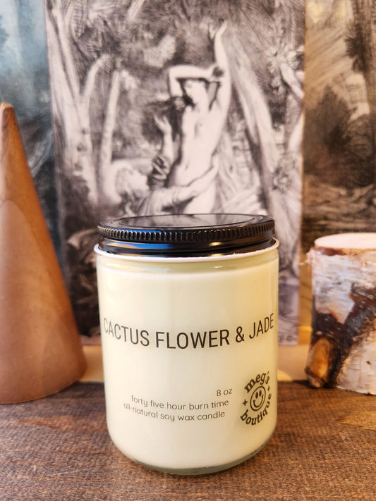 Cactus Flower & Jade 8oz Candle