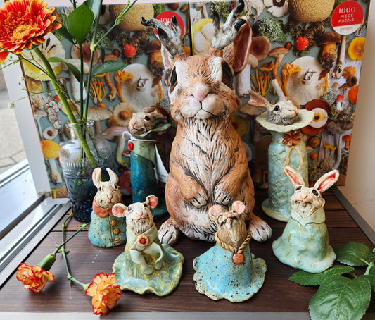 Moma Jackelope Ceramic Figure