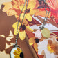 Sunflower Beaded Pendant