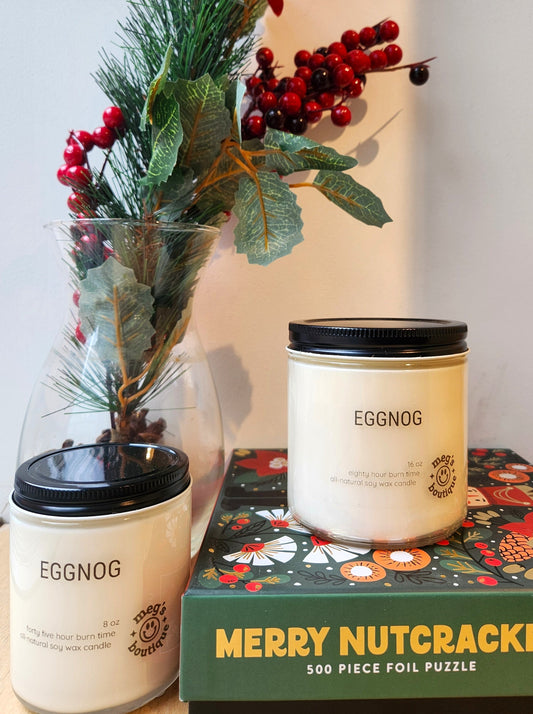 Eggnog 8oz Candle