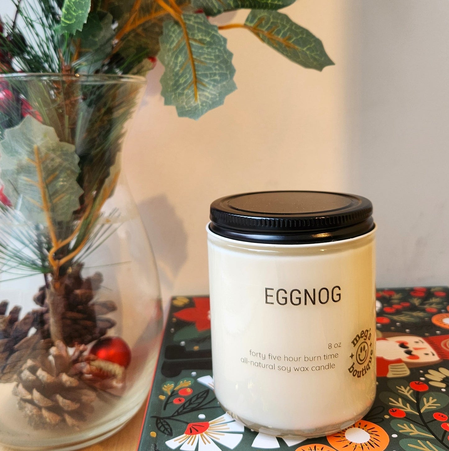 Eggnog 8oz Candle