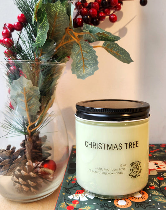 Christmas Tree 16oz Candle