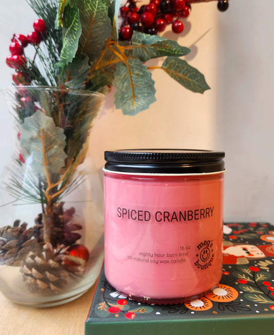Spiced Cranberry 16oz Candle