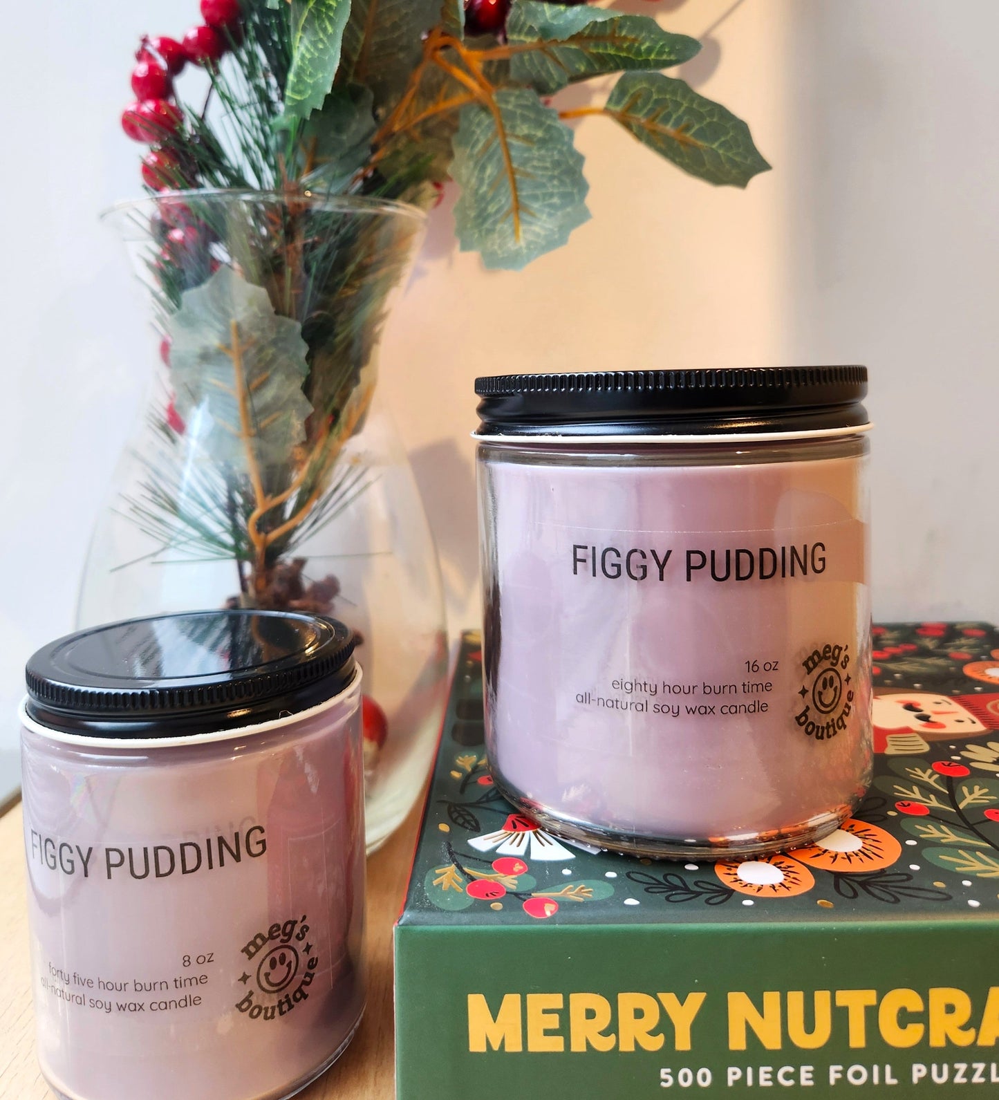 Figgy Pudding 8oz Candle