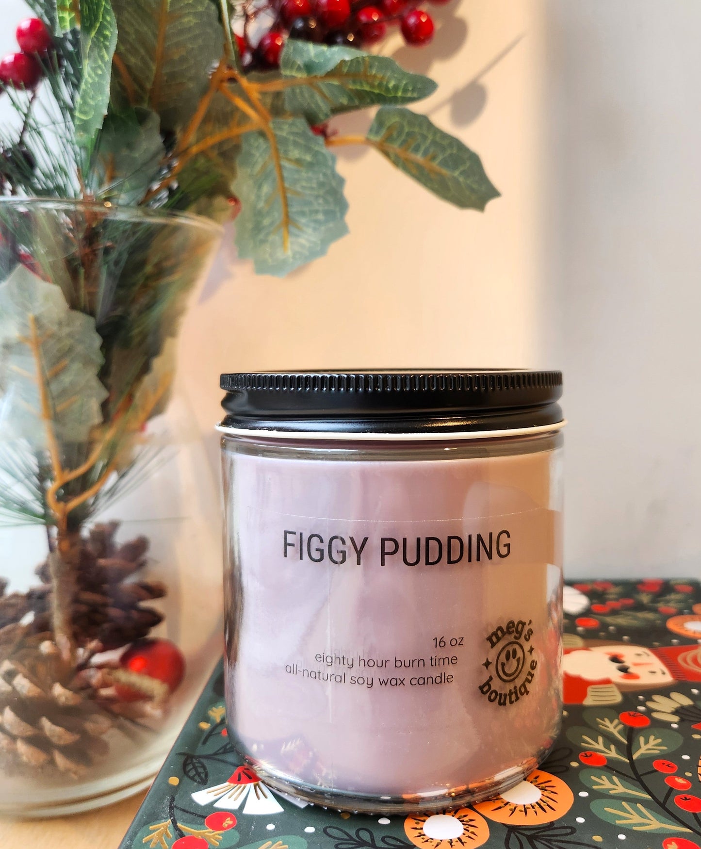 Figgy Pudding 16oz Candle