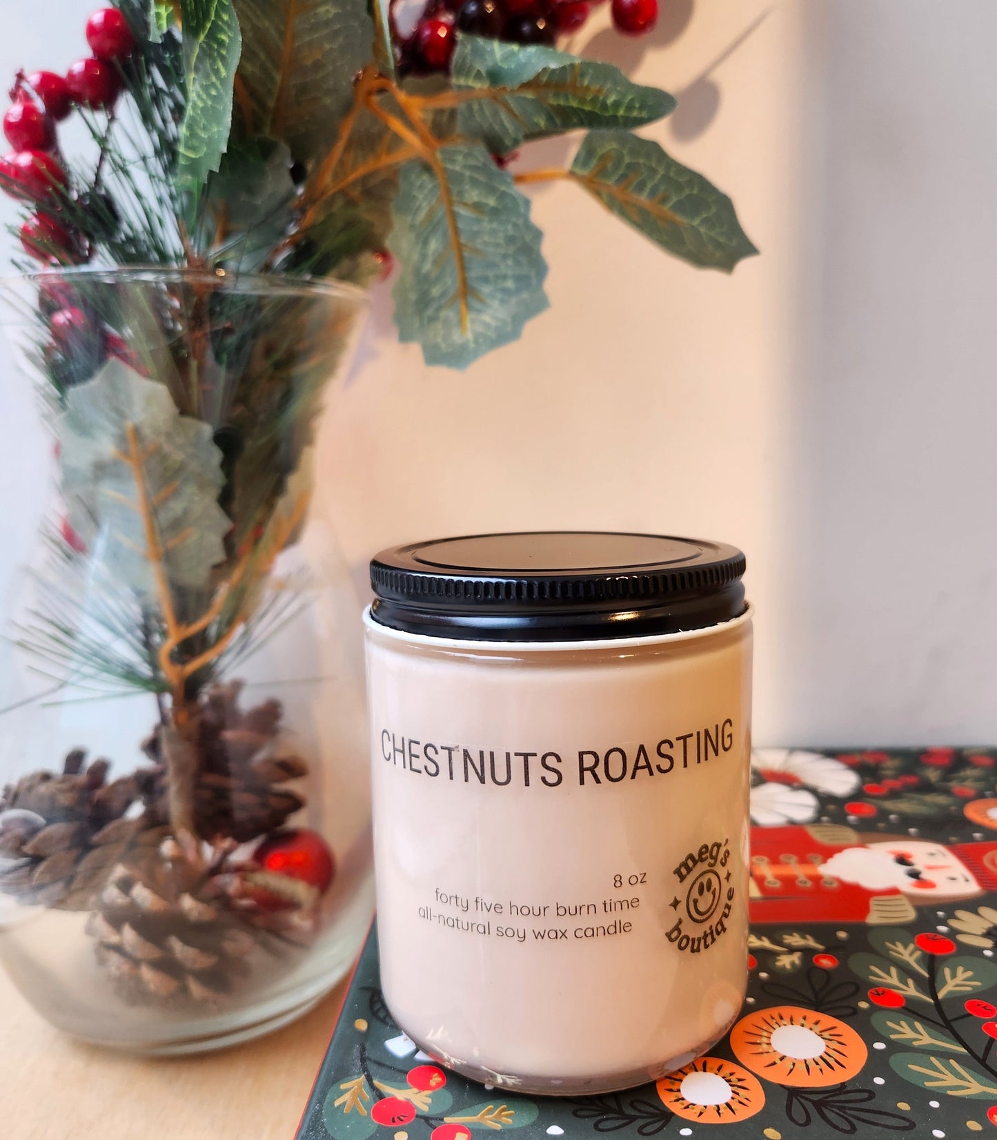 Chestnuts Roasting 8oz Candle